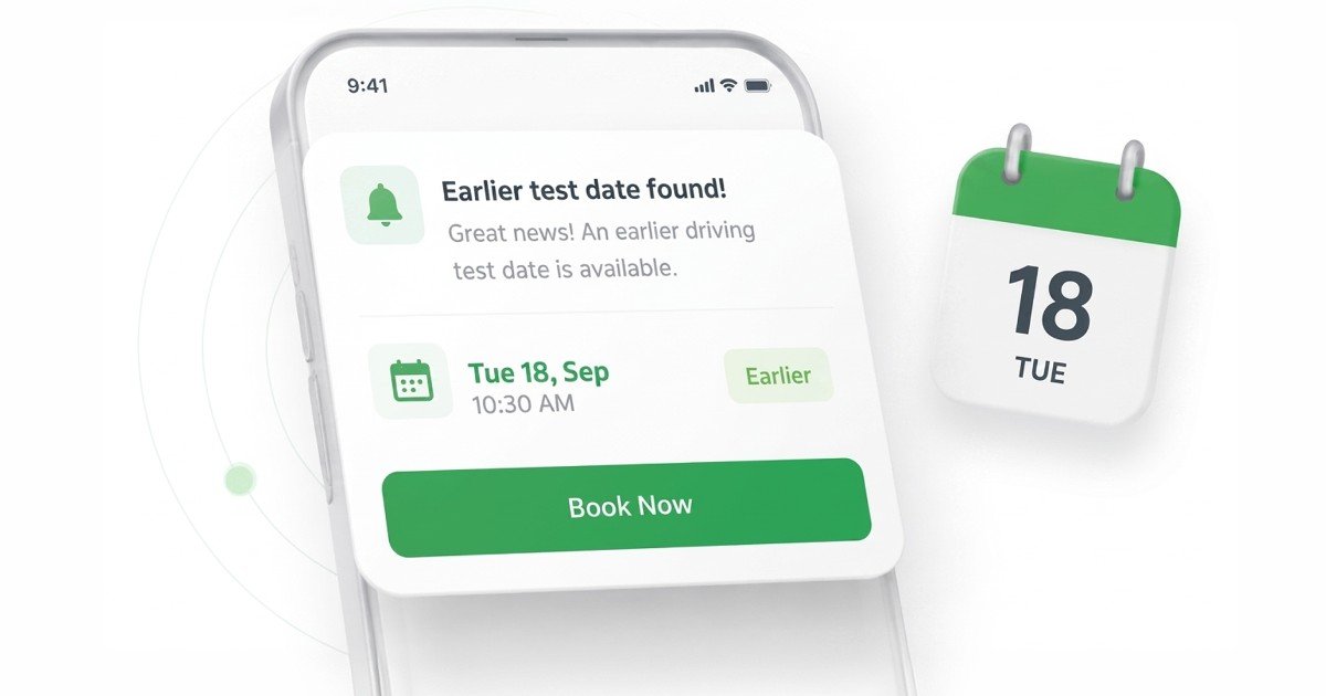 Driving Test Cancellations Explained: How to Find Earlier Test Dates in 2026